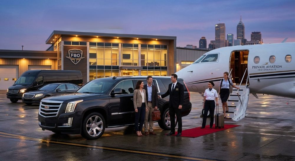 FBO Transportation Indianapolis Private Aviation Ground Options