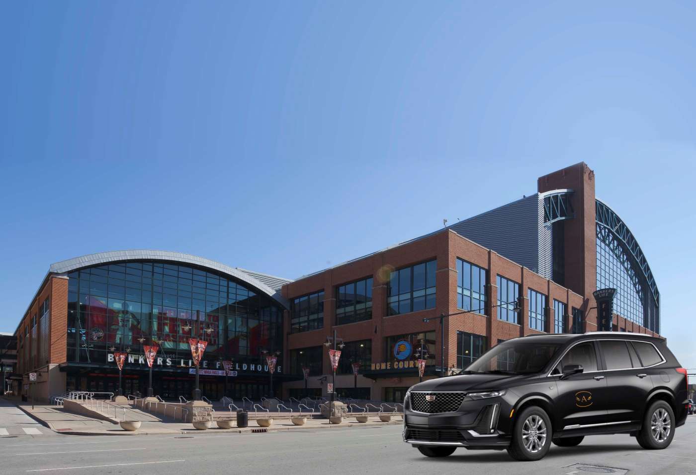 Luxury Indiana Pacers game day transportation in Indianapolis with premium chauffeur service for fans and VIPs